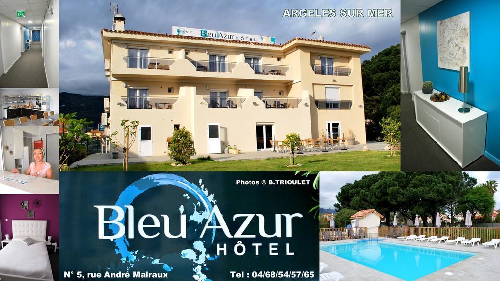 Hotel Bleu Azur Argelès-sur-Mer Exterior foto